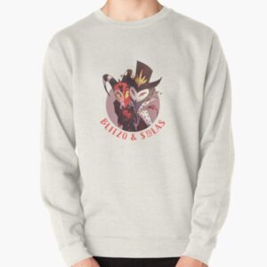 Blitzo & Stolas helluva boss Pullover Sweatshirt_helluva boss sweatshirts